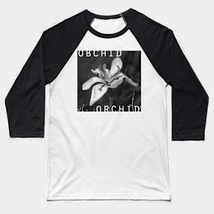 Orchid In Drops Baseball T-Shirt